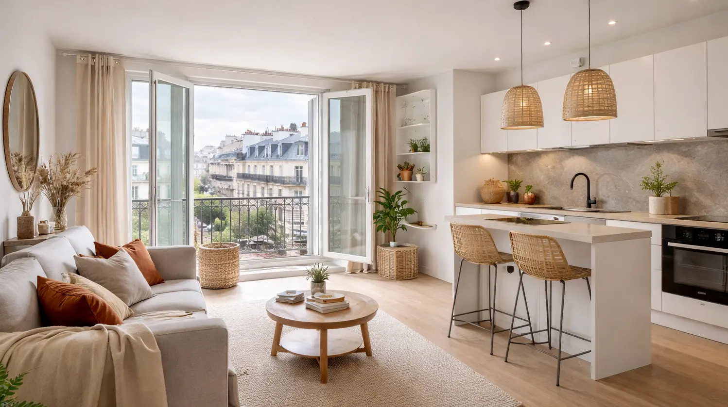 Appartement rénové de 30m2
